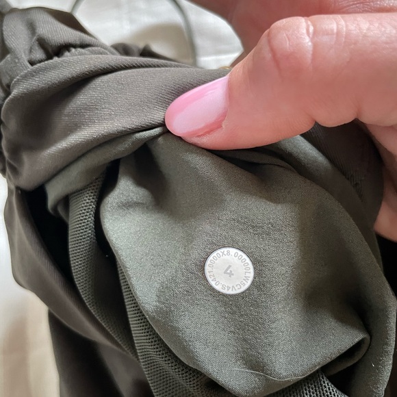 Lululemon stretch high rise jogger dark olive - Picture 2 of 5